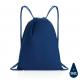 Mochila de algodón reciclado 145gr Impact AWARE ™ Ref.XDP76263-AZUL 