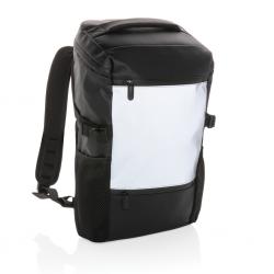 Mochila reflectante de PU para portátil de 15,6"