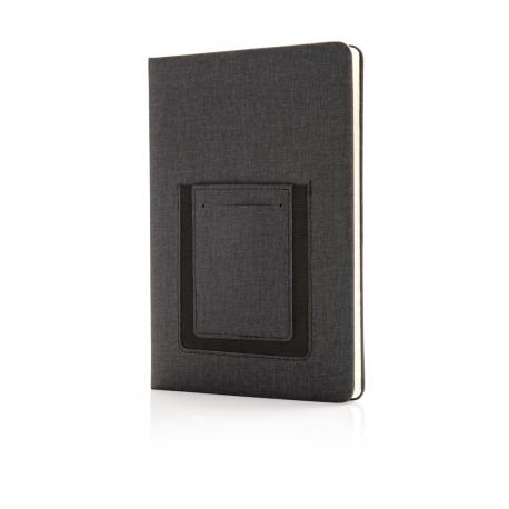 Libreta A5 bolsillo para teléfono 14,6x2cm Deluxe