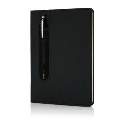 Libreta A5 PU básica con bolígrafo táctil