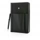 Set de libreta con boli 16,7x23,3cm Swiss Peak Ref.XDP77332-NEGRO 