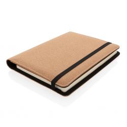 Libreta de corcho Deluxe A5 con bolígrafo