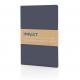 Libreta A5 de papel mineral stonepaper 14,1x1,1cm Impact Ref.XDP77421-AZUL MARINO 