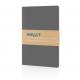 Libreta A5 de papel mineral stonepaper 14,1x1,1cm Impact Ref.XDP77421-CHARCOAL 