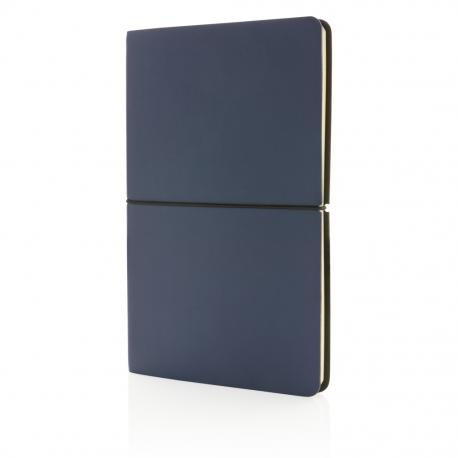 Cuaderno A5 moderno de lujo con tapa blanda 13x1cm