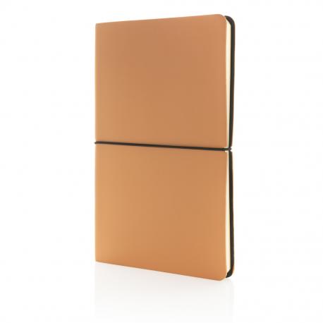Cuaderno A5 moderno de lujo con tapa blanda 13x1cm