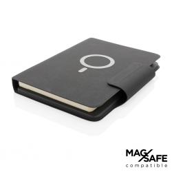 Libreta Artic magnética A5 con carga inalámbrica 10W