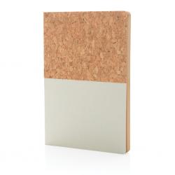 Cuaderno A5 de corcho y kraft