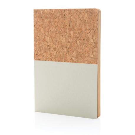 Libreta A5 de corcho y kraft 14x1,2cm