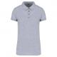 Polo jersey manga corta mujer Ref.TTK263-GRAY DE OXFORD