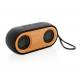 Altavoz doble Bamboo X Ref.XDP32811-NEGRO/MARRON 