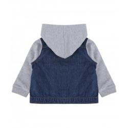 Chaqueta vaquera con capucha niños