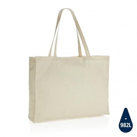 Bolsa personalizada de algodón reciclado Impact AWARE™ 145g/m2