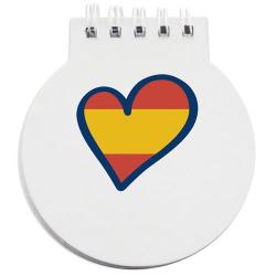 Libreta corazón españa