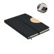 Libreta A5 rpet 80 hojas 21x14,5cm Blama Ref.MDMO6576-NEGRO 