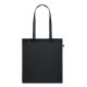 Bolsa personalizada algodón reciclado Zoco colour 140g/m2 Ref.MDMO6674-NEGRO 