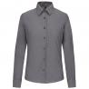 Camisa oxford manga larga mujer