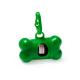 Dispensador de bolsas para mascotas con mosquetón de transporte a juego SIMBA Ref.RAN1018-VERDE OSCURO 