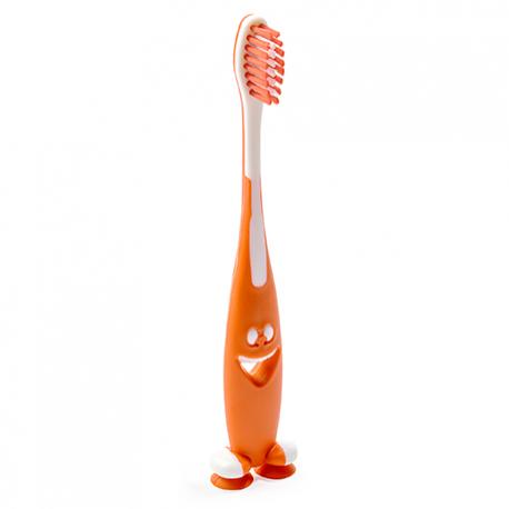 Cepillo de dientes para niños en vivos colores en acabado suave CLIVE