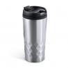 Vaso de acero inoxidable de 310 ml con tapa PP SALAK