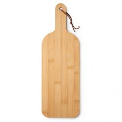 Tabla de cortar de madera con mango para fácil manejo y cuerda para colgar BORAN