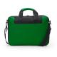 Portadocumentos acolchado para portatil en suave poliéster 600D con bolsillo exterior LORA Ref.RBO7515-VERDE OSCURO 