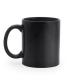 Taza de cerámica en color de 370 ml PAPAYA Ref.RMD4006-NEGRO 