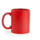 Taza de cerámica en color de 370 ml PAPAYA Ref.RMD4006-ROJO 