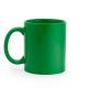 Taza de cerámica en color de 370 ml PAPAYA Ref.RMD4006-VERDE OSCURO 