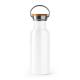 Bidón de acero inoxidable 304 y bambú BOINA Ref.RMD4039-BLANCO 