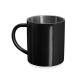 Taza metálica de doble pared con exterior a color KIWAN Ref.RMD4083-NEGRO 