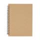 Libreta con espiral y hojas de papel rayadas Valle Ref.RNB8052-CRUDO 
