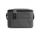 Nevera de poliéster reciclado RPET con diseño vigoré BISMAR Ref.RTB7608-NEGRO VIGORE 