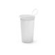 Vaso plegable de 230 ml ideal para eventos deportivos y mantenerte hidratado sin perder tiempo TRACK Ref.RVA4119-BLANCO 