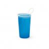 Vaso plegable de 230 ml ideal para eventos deportivos y mantenerte hidratado sin perder tiempo TRACK