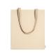 Bolsa 100% algodón orgánico de 120 g/m² con asas largas reforzadas de 70 cm BERNA Ref.RBO7156-CRUDO 