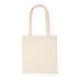 Bolsa de la compra 100% de algodón 105 g/m² cosida HILLOCK Ref.RBO7520-CRUDO 