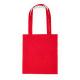 Bolsa de algodón a color cosida KNOLL 105g/m2 Ref.RBO7521-ROJO 