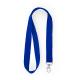 Lanyard de poliéster con mosquetón HOST Ref.RLY7053-ROYAL 