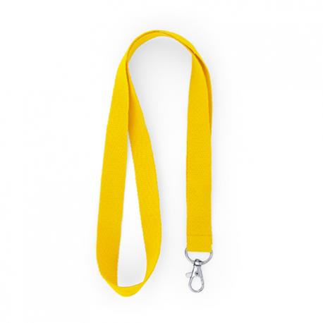 Lanyard de poliéster con mosquetón HOST