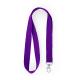 Lanyard de poliéster con mosquetón HOST Ref.RLY7053-PÚRPURA 