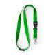 Lanyard de poliéster con mosquetón GUEST Ref.RLY7054-VERDE OSCURO 