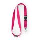 Lanyard de poliéster con mosquetón GUEST Ref.RLY7054-FUCSIA 