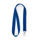 Lanyard de RPET con mosquetón ECOHOST Ref.RLY7055-ROYAL 