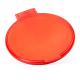 Práctico espejo plegable de bolsillo en color liso traslúcido GLAZE Ref.RSB1220-ROJO 