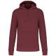 Sudadera capucha ecorresponsable hombre Ref.TTK4027-WINE