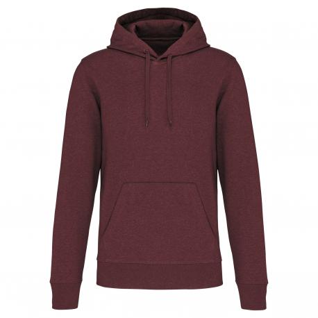 Sudadera capucha ecorresponsable hombre