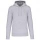 Sudadera capucha ecorresponsable hombre Ref.TTK4027-GRAY DE OXFORD