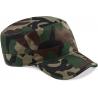 Gorra cubana camuflaje con cierre de tira ajustable