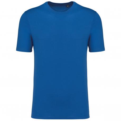 Camiseta de algodón unisex de cuello redondo